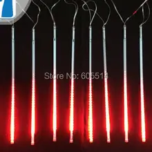 [Seven Neon] Красный AC110-220V 3 м 10 шт./компл. 20 Вт 50 см длинные 60 светодиодов/шт 3528led smd Светодиодная лампа трубка Метеор