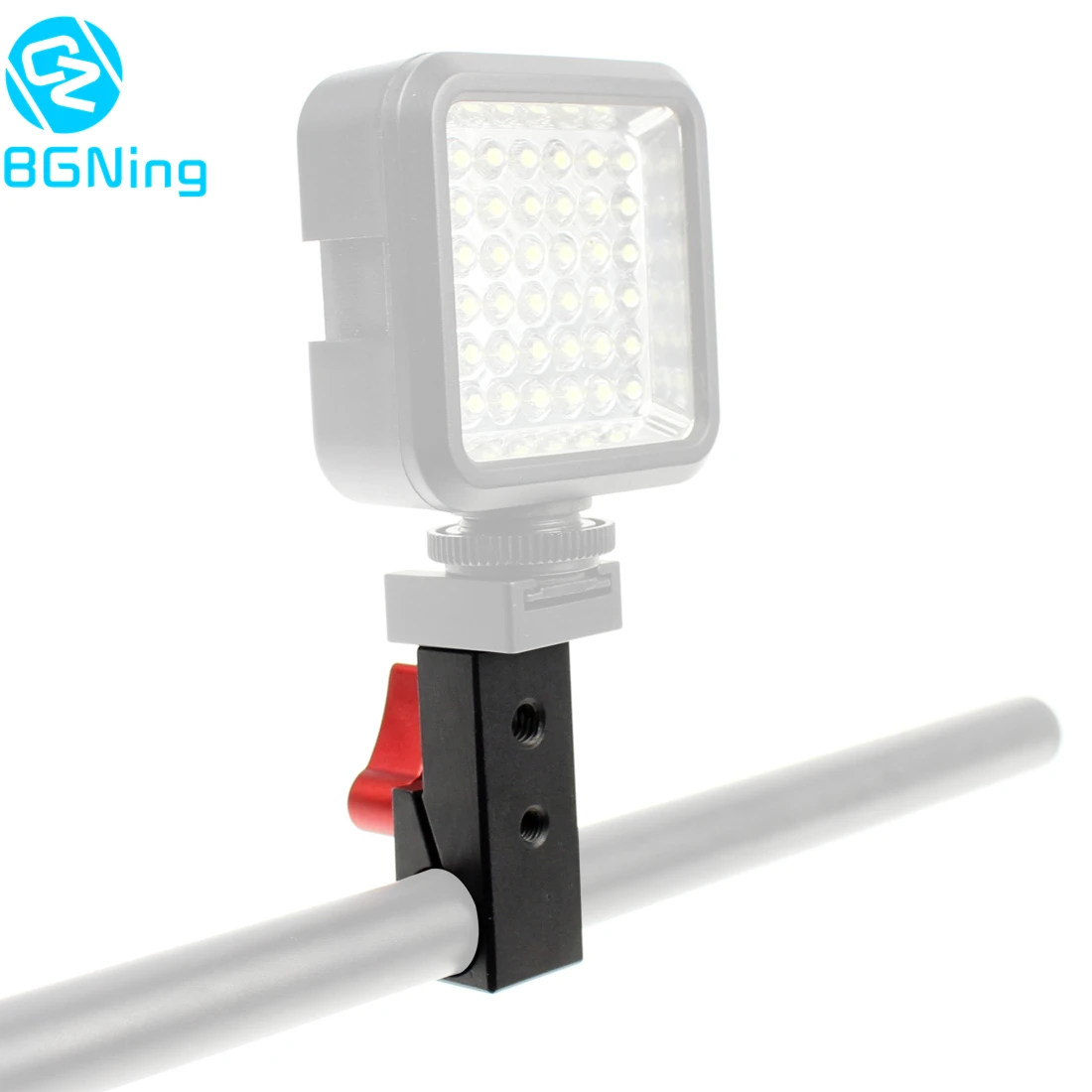 

1/4" Thread 15mm Rod DSLR Rig Support Rail System Follow Magic Arm Monitor Rig Mount Block Tube Clamp Camera Cage Clip Adapter