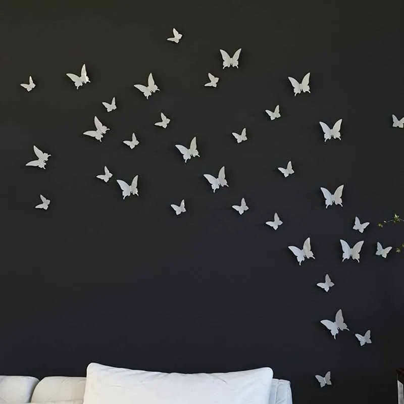 12pcs Butterfly stickers country wedding bridal baby shower birthday Christmas new year Anniversary festival Backdrop Decoration 12pcs Butterfly stickers country wedding bridal baby shower birthday Christmas new year Anniversary festival Backdrop Decoration