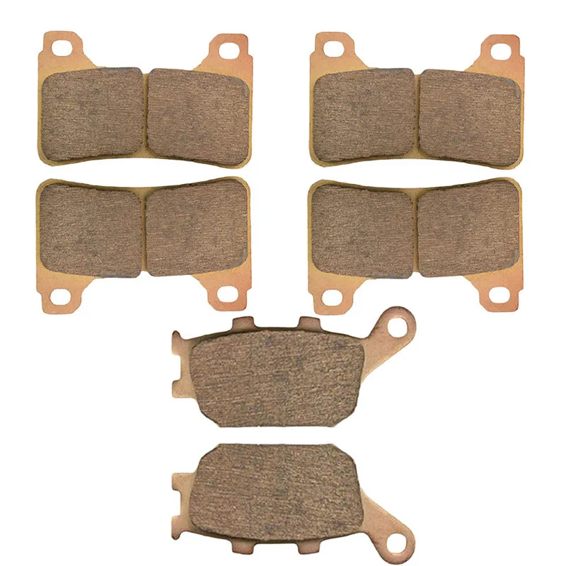 

Motorcycle Parts Front & Rear Brake Pads Kit For HONDA CBF600 CBF 600 N7 (Radical Caliper) 2007 Copper Based Sintered