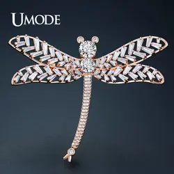 UMODE Винтаж Dragonfly Броши для Для женщин ювелирные изделия насекомых хиджаб булавки рождественские подарки для торжеств свадьбы аксессуары