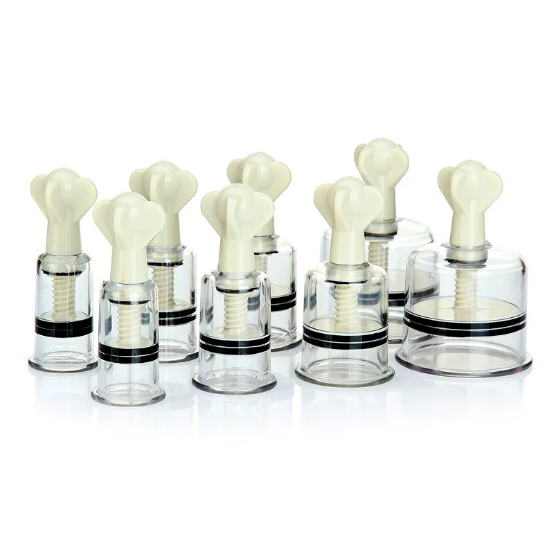 

4 Size Twist Suction Cupping Cup Nipple Enhancer Massage Vacuum Cans Suction Therapy Device Back Body Massage Anti-cellulite