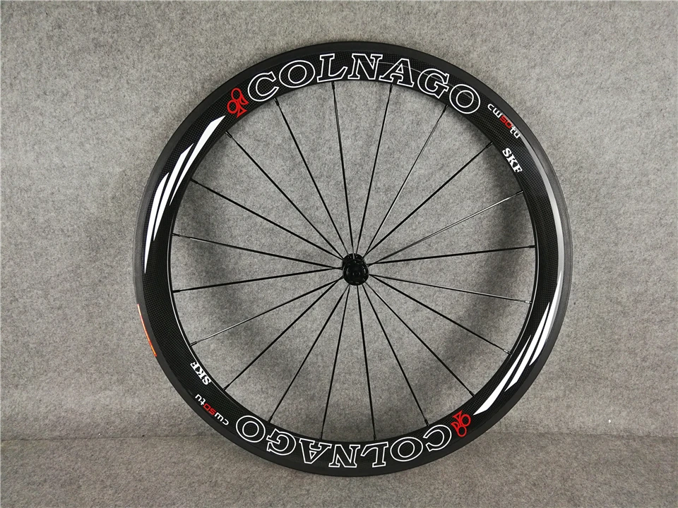COLNAGO Углеродные колеса 50 мм Глянцевая 700c углеродное волокно ...