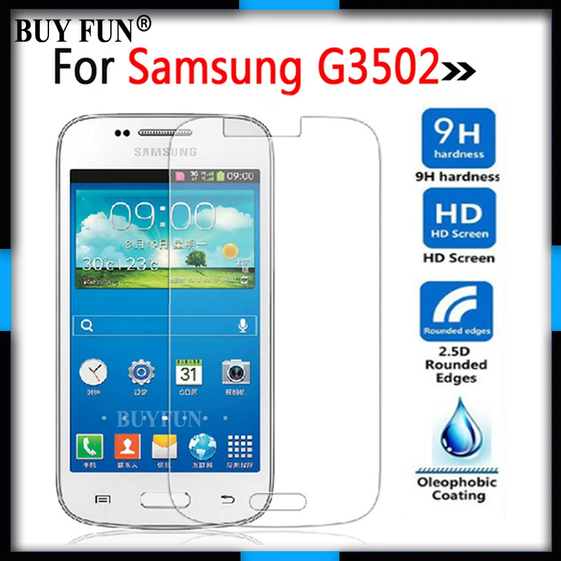 2.5D Закаленное стекло пленка для Samsung Galaxy Star Advanced SM G350E 2 Plus G3502 экранная Пленка