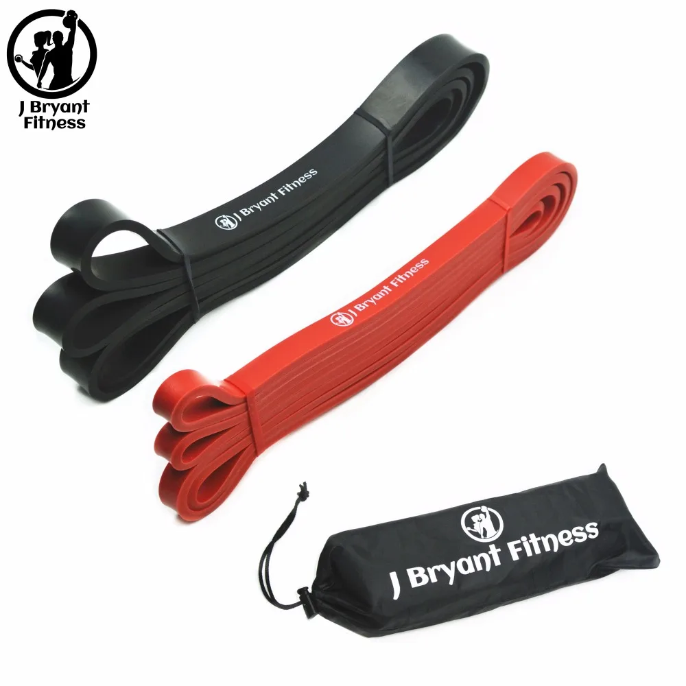 Set of 2 Elastic Assisted Pull Up Bands Resistance Stretch Powerlifting Sports Band For font b