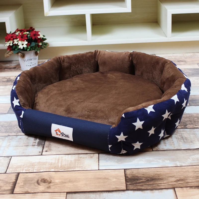 

WHISM 3 Sizes Stylish Soft Dog Bed Warm Waterproof Mats for Small Medium Dog Autumn Winter Pet Beds Dog House Cat Bed Cama Perro