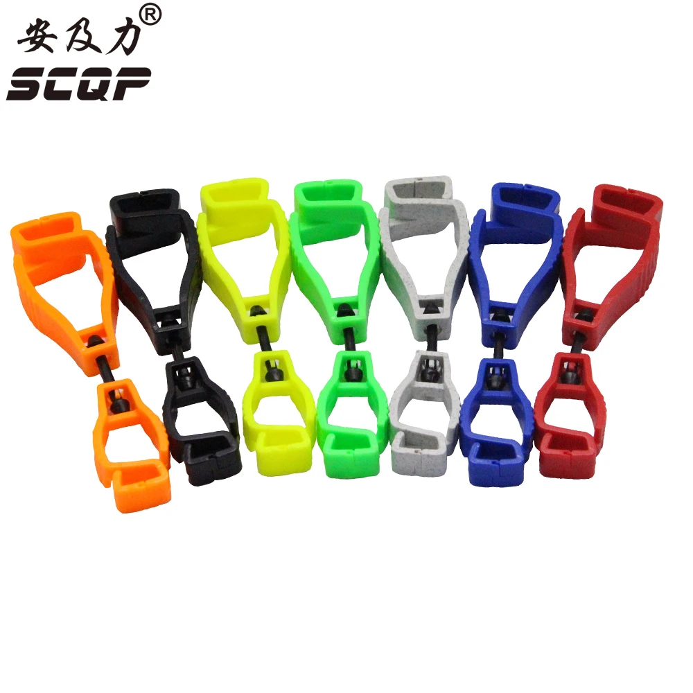 

Plastic Working Glove Clip AT-1 Work Clamp Safety Work Gloves Clips Guard Labor supplies Make Imprint OEM Manufacturer