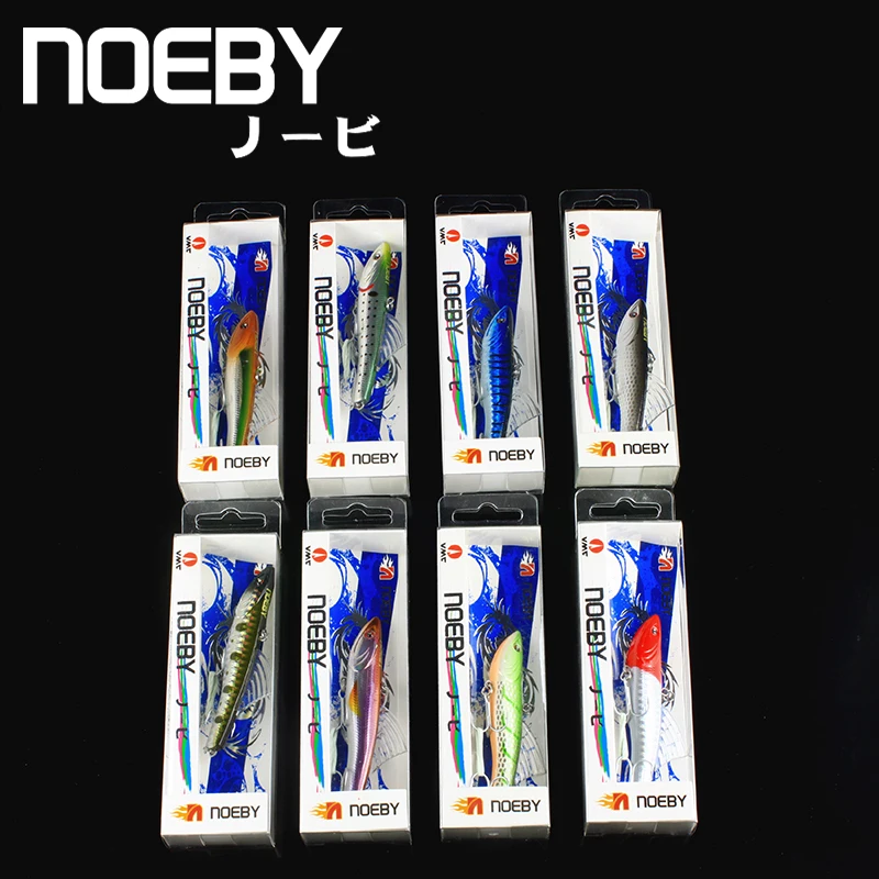 NOEBY Тонущая наживка ABS приманка окунь Щука Walleye форель пластиковая рыболовная