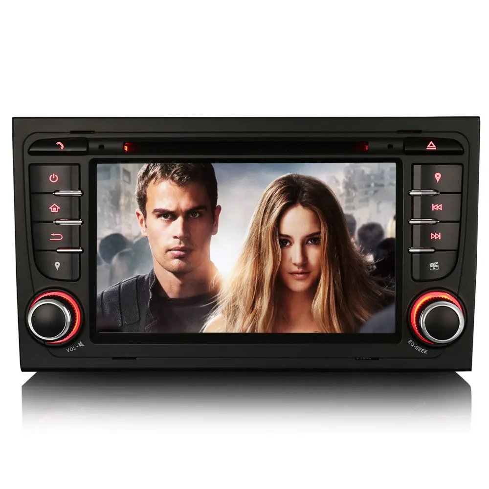 Sale 7" Android 9.0 OS Car DVD Multimedia Navigation GPS Radio for Seat Exeo 2008 2009 2010 2011 2012 2013 with Split Screen Support 4