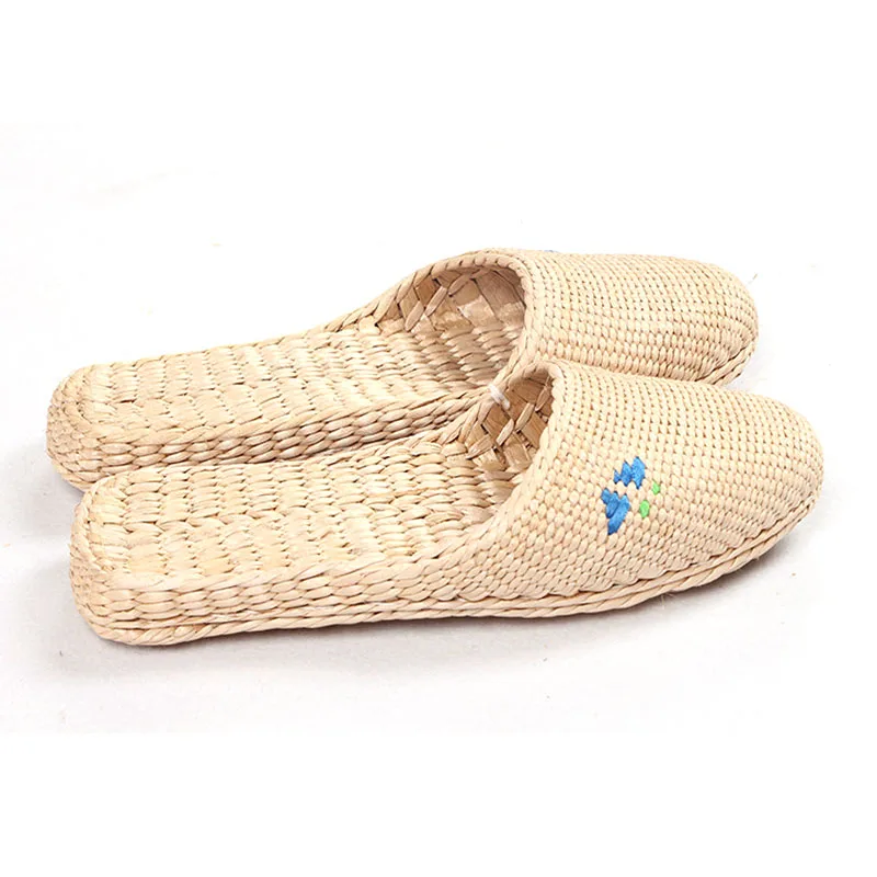 wicker flip flops