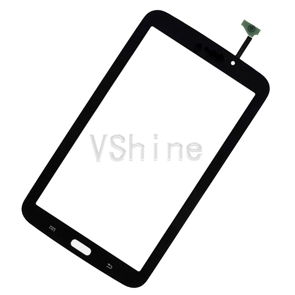 Black Outer Front Touch Screen Digitizer Glass Panel Replacement for Samsung Galaxy Tab 3 7.0