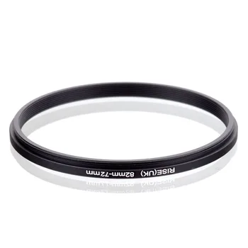 

RISE(UK) 82mm-72mm 82-72mm 82 to 72 Step down Ring Filter Adapter black