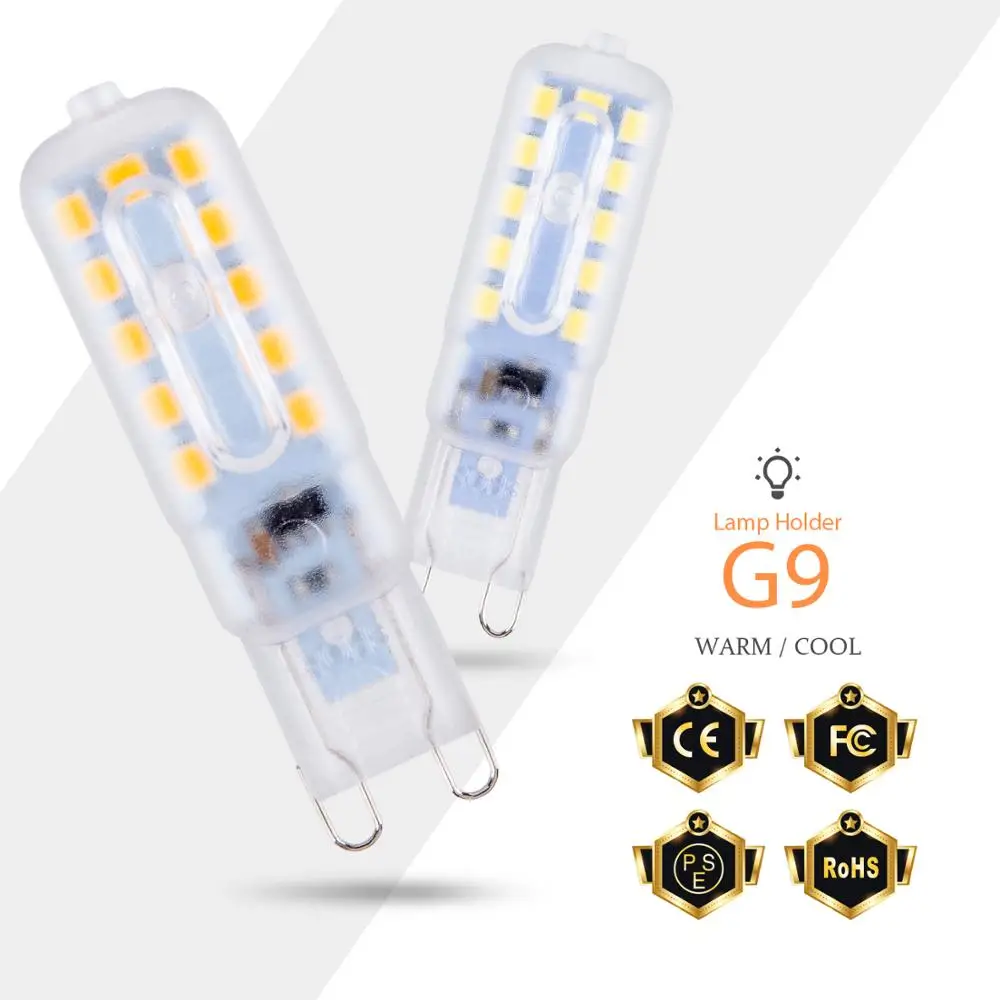 

CanLing Led Light Bulb G9 Led 220V Mini Corn Lights g9 Bombillas Led Lamp 3W 5W Spotlight SMD2835 Lighting Replace Halogen Lamps