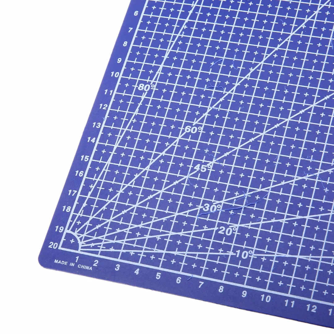 New Blue A4 Grid Lines Self Healing Cutting Mat Craft Card Fabric Leather Paper Board Engraving Mat 30*22cm