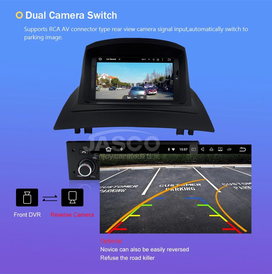 Sale 4GB IPS Android 8.0 Car Stereo DVD Multimedia For Renault Megane 2 Fluence 2002-2006 2008 Auto Radio GPS Navigation Audio Video 15