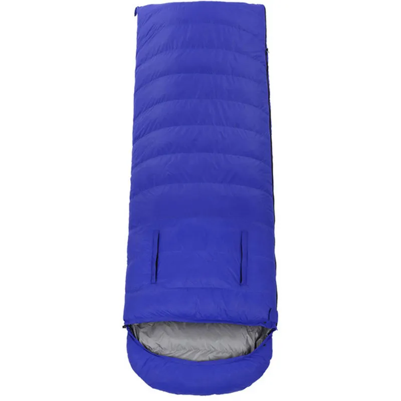 

Camping Autumn Spring Expose Hand Sleeping Bag Hiking Climbing Splicing Double Sleeping Bag Travel Waterproof Sleeping Bed