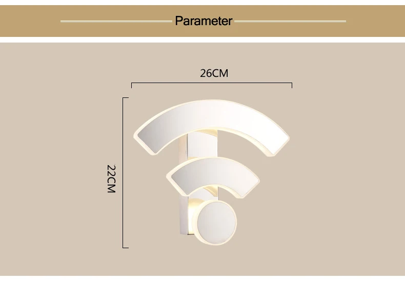 Акриловая Wi-Fi светодиодный современная настенная лампа бра Wandlamp Крытая спальня прикроватная лампа ресторан KTV гостиничные магазины прохода коридорные огни