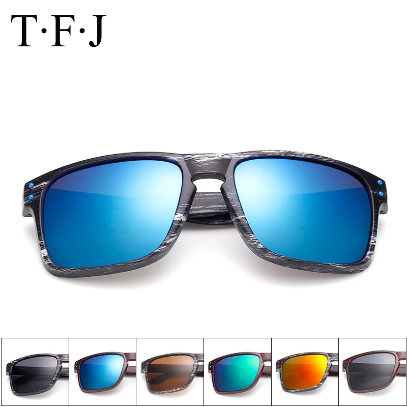 

Brand Designer Sunglasses Men/Women UV400 Mirror Woodgrain Sun Glasses With Bag Unisex Oculos De Sol Ciclismo