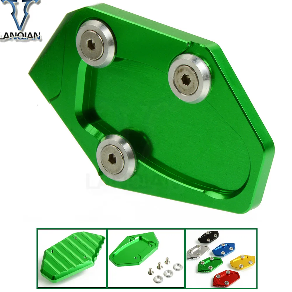 CNC Motorcycle Kickstand Enlarge Extension Side Stand Plate Enlarge for YAMAHA YZF-R3 R25 2015 2016