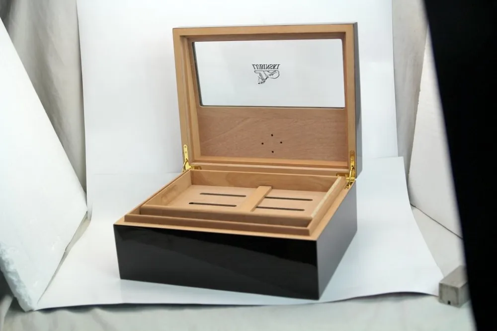 COHIBA Ebony President cigar box Шкаф из кедрового дерева lubinski Humidors увлажняющая Коробка Чехол подарок Metropolis влажность сигар