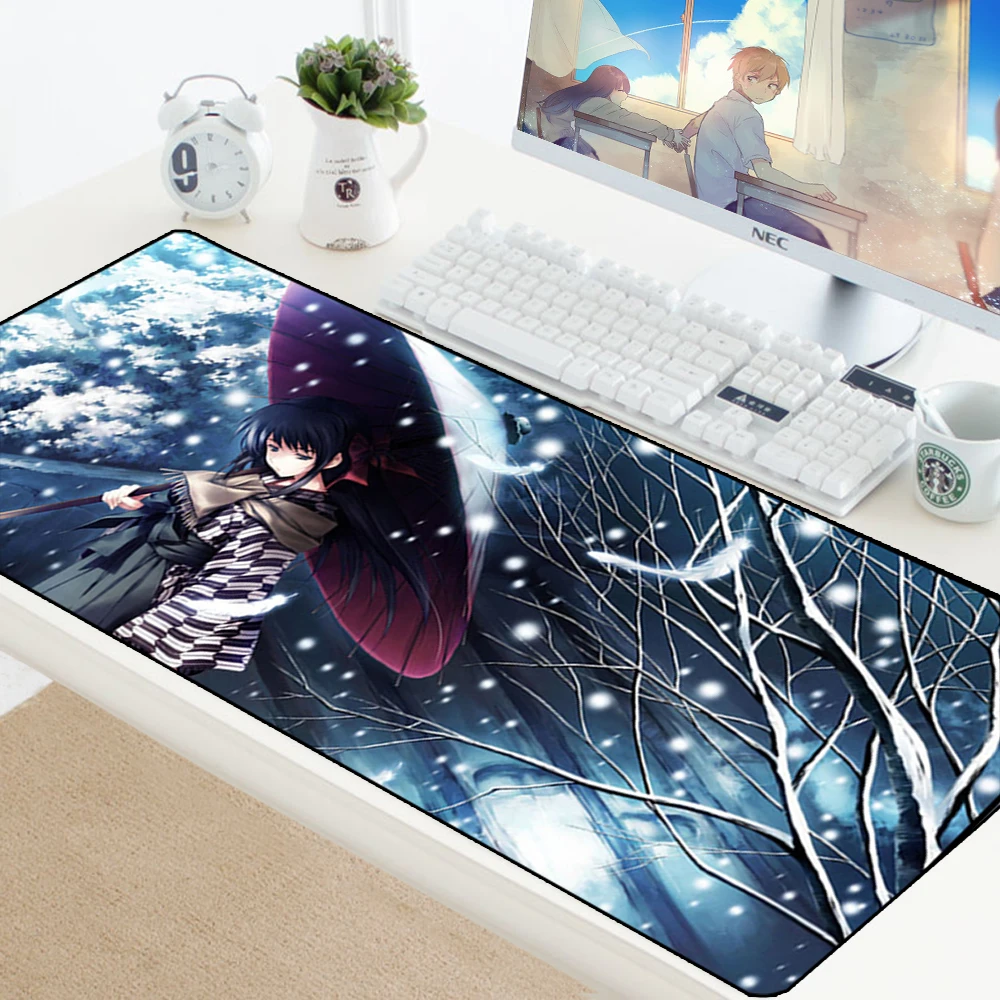  Gaming Mouse Pad Locking Edge Large Anime Mouse Mats PC Computer Laptop Non-Skid Rubber Mouse pad f