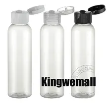 300 шт/партия 120 мл пластиковые бутылочки для крема, ПЭТ бутылка, контейнер для шампуня LW-D-120B