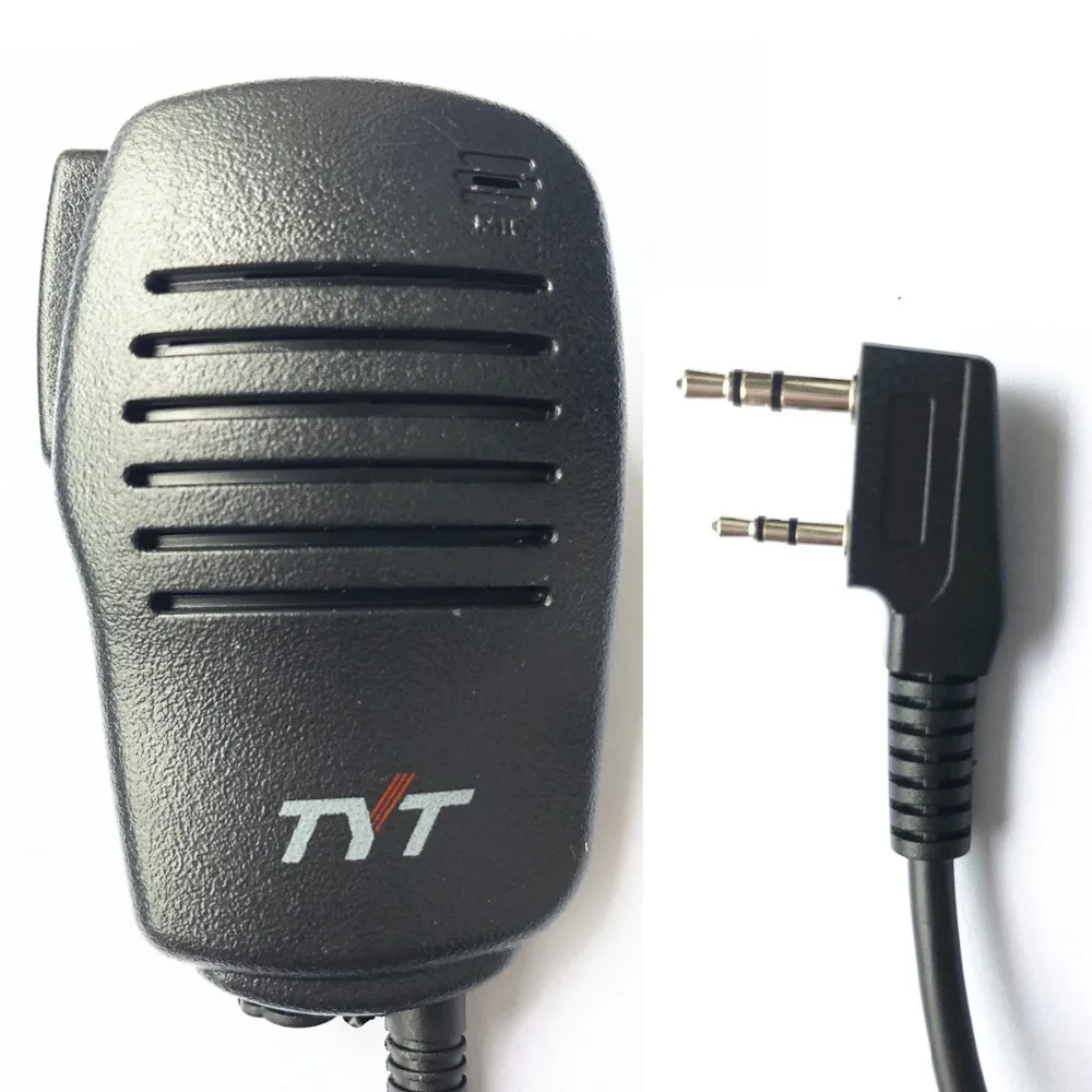 100/% Original TYT PTT MIC Speaker Microphone for walkie talkie DM-UVF10