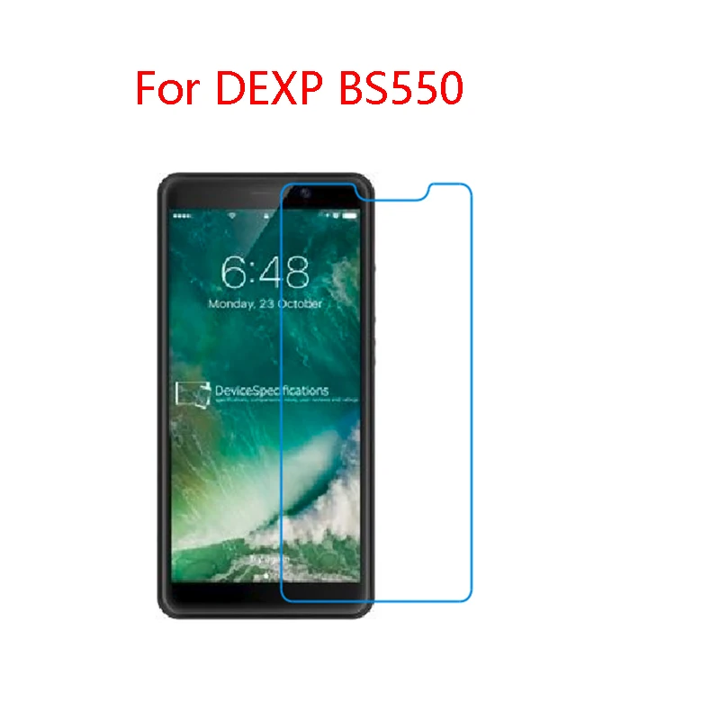 2-pack 9H протектор экрана для DEXP BL150, BL250, BS150, BS550, Z255, T155, Z250, Z355, Z455 - Цвет: For DEXP BS550