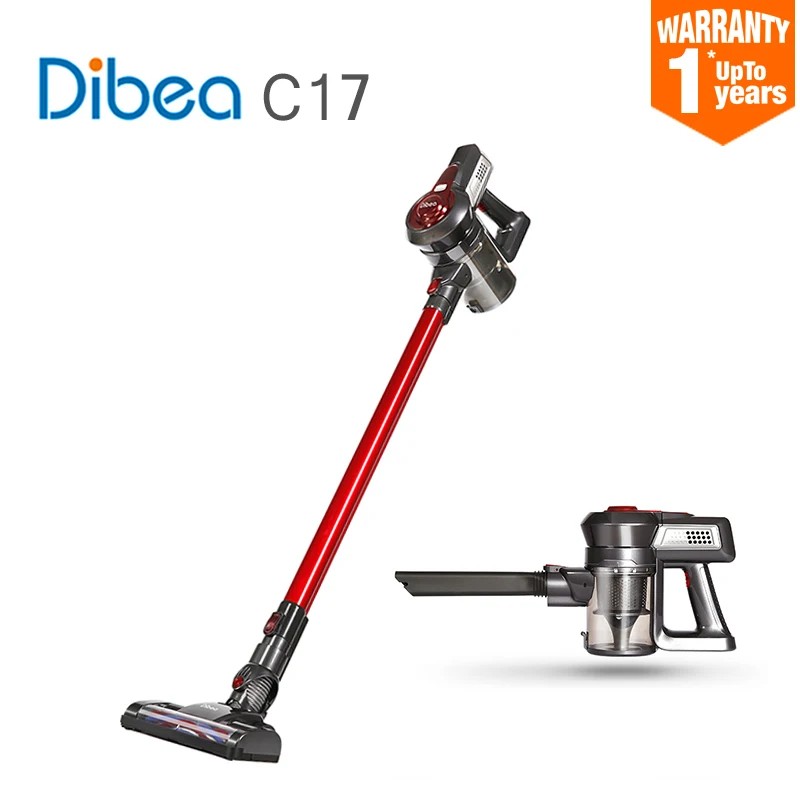 Now Dibea C17 Wireless Stick Vacuum Cleaner Quiet Mini Home Portable