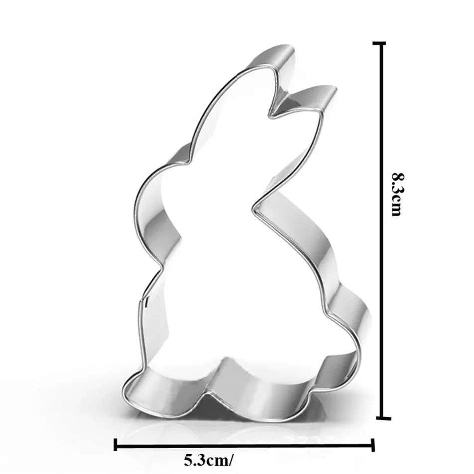 TTLIFE Банни Тапочки; тапочки с кроликом; шлёпанцы для формочки для печенья Нержавеющая сталь Patisserie выпечки кондитерских изделий Печенье Кондитерские изделия пресс-форма, принадлежности