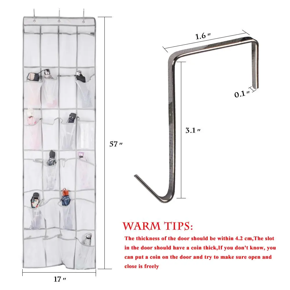 26 карманов, подвесной органайзер для хранения обуви, полка, держатель для обуви, органайзер, стойка, экономия пространства, Organizador De Zapatos