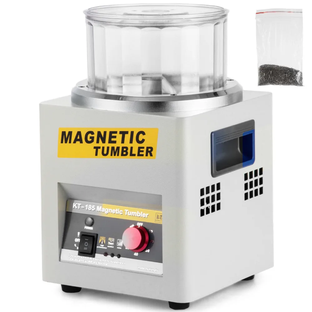 

Magnetic Tumbler Jewelry Polisher Super Finishing machine T185 Pop Polishing