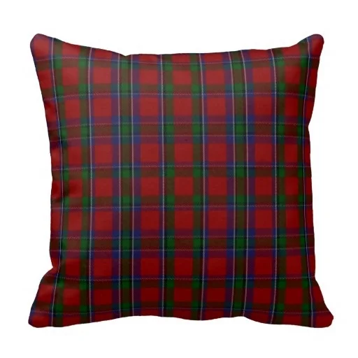 Good Case Stylish Clan Sinclair font b Tartan b font Plaid Cushion Cover Size 45x45cm Free