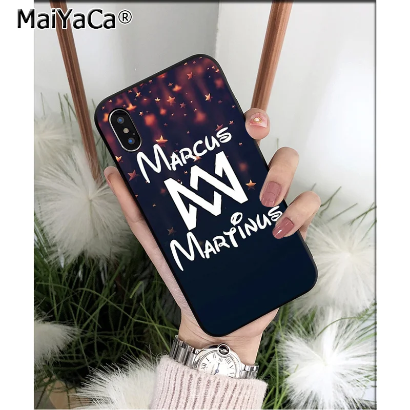 MaiYaCa Маркус Мартинус мягкий, силиконовый, из ТПУ черный чехол для телефона iPhone 8 7 6 6S Plus 5 5S SE XR X XS MAX Coque Shell - Цвет: A14