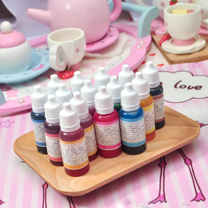 

15ML Epoxy Resin Pigment UV Coloring Dye Colorant DIY Handmade Crafts Supplies TT@88