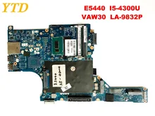Оригинал для Dell E5440 Материнская плата ноутбука E5440 I5-4300U VAW30 LA-9832P испытанное хорошее Бесплатная доставка