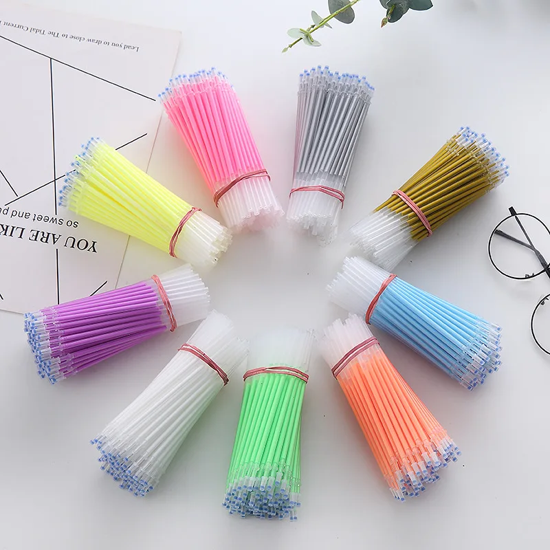 10pc Party Festival Fluorescent DIY Decorations Gel Pen Refills Multi-color Colorful Painting Drawing for Student School Child | Дом и сад