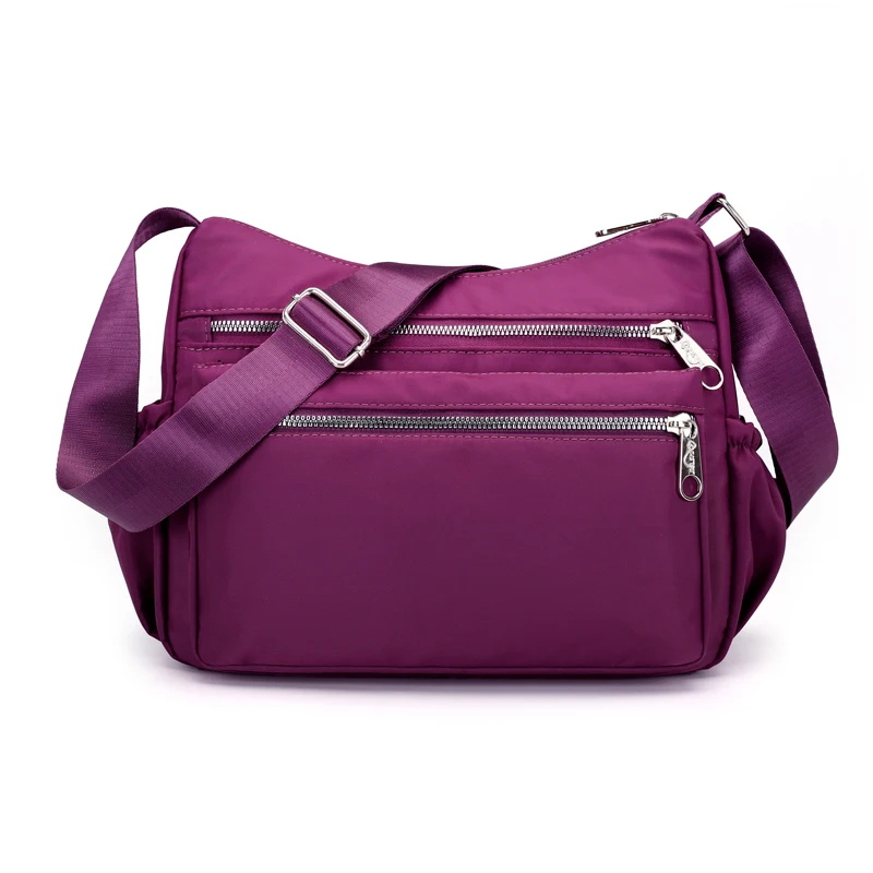 Women Lightweight Nylon Fashion Shoulder Bag Big Capacity Casual Ladies