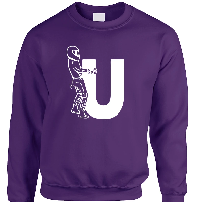 Adult Sweatshirt F U Motorcyclist Riding Cool Motorcycle Top (4)