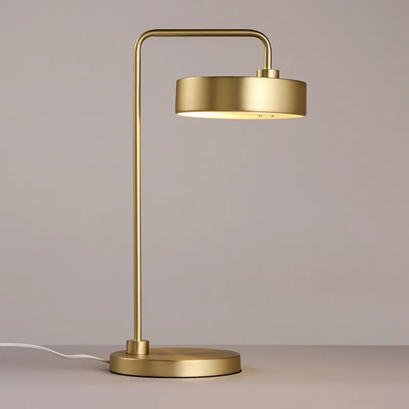 Nordic Simply Art Designer Table Lamp Modern Concise Iron Study Hotel