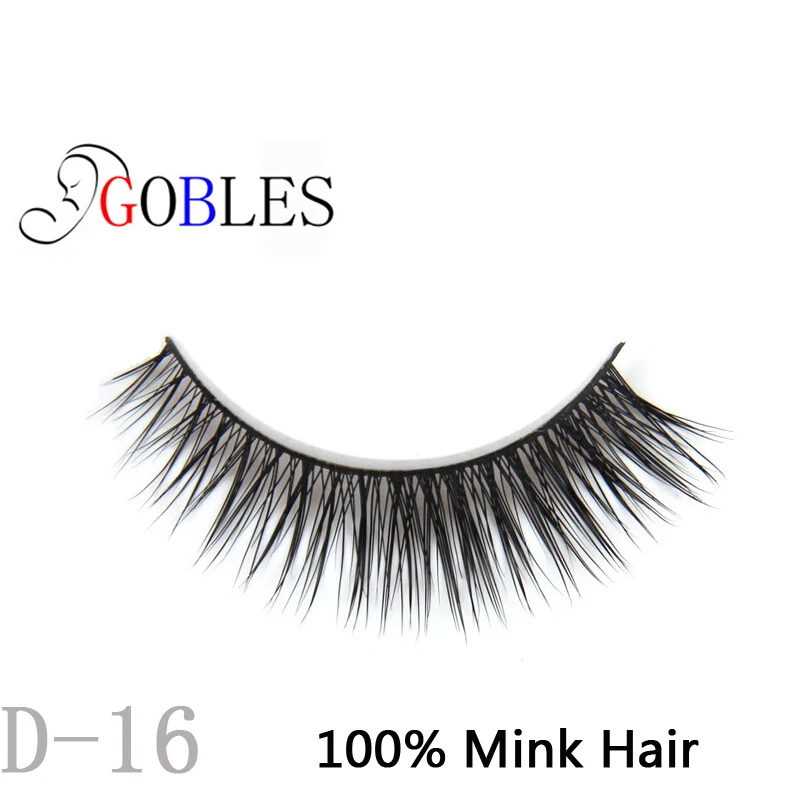 High Quality 100 Natural Mink Eyelashes Real Mink Hair False Eyelashes