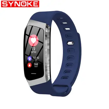 

SYNOKE Women Smart Watch Men Color Screen Heart Rate Blood Pressure Monitoring Bluetooth Multi language for Android and IOS
