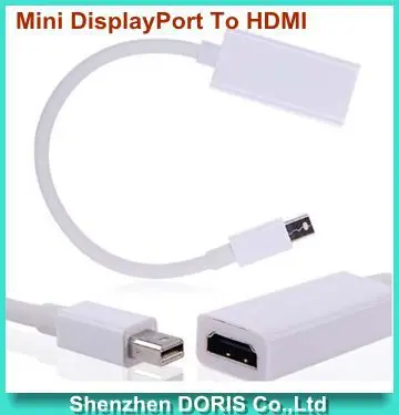 NEW Mini DisplayPort DP Male to HDMI Female Audio Vidoe Adapter Cable Thunderbolt For iMac MAC Pro Macbook AIR PRO |