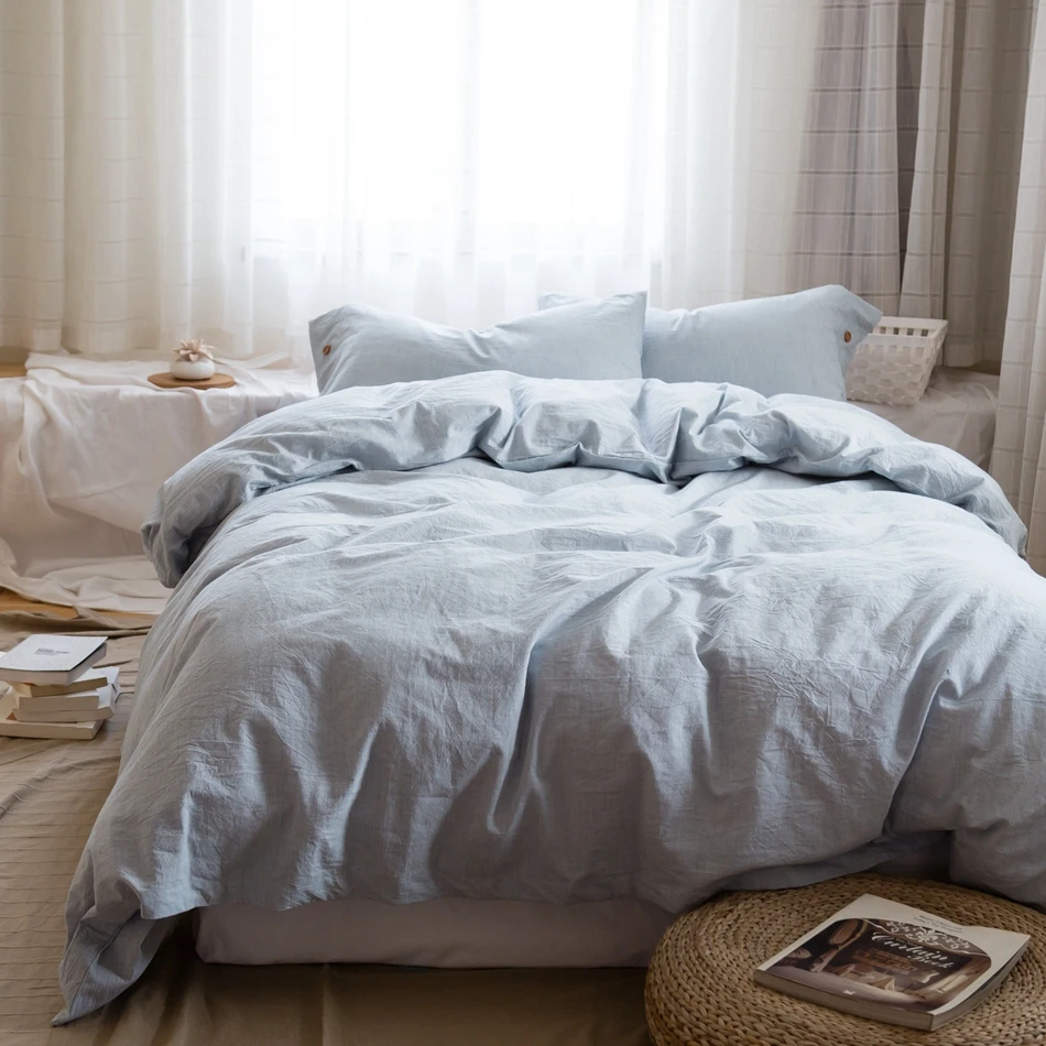 Light Blue Duvet Cover Promotionshop For Promotional Light Blue - Light Blue Duvet Cover Set Queen King Multisize Bedding Set Foradultscottonlinen Beddingsoft Quilt Cover Bed Sheets light blue duvet cover promotionshop for promotional light blue - light blue duvet cover set queen king multisize bedding set foradultscottonlinen beddingsoft quilt cover bed sheets
