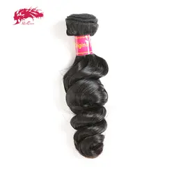 Али королева бразильские Свободные волны девственные волосы продукты человеческих волос Weave 1 пучки могут цветные 613 # Бесплатная доставка