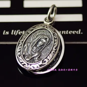 

Thailand imports, 925 Sterling Silver Genuine GV- the Oval Pendant