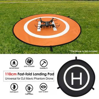 

110cm Fast-fold Landing Pad Universal FPV Drone Parking Apron Waterproof Pad For DJI Spark Mavic FPV Racing Drone Helicopter
