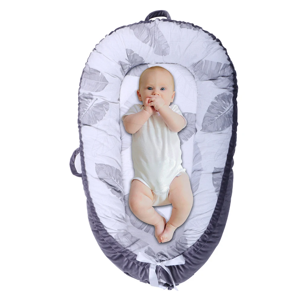 Детская кроватка портативный удаляемый Моющийся хлопок матка бионическая кровать люминет для ребенка путешествия складная кроватка Колыбель для новорожденных