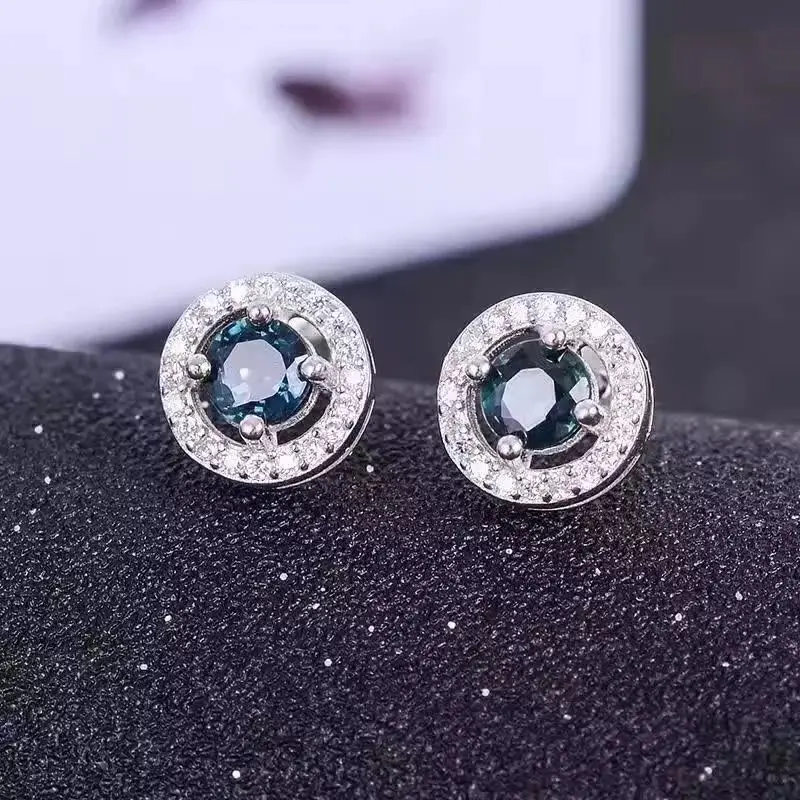 Natural stone stud earrings Clearance