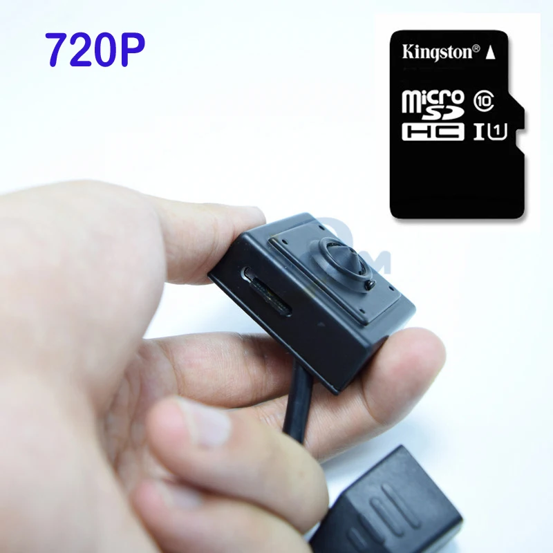

HQCAM 720P HD mini IP camera Security Camera 1.0 Megapixel H.264 P2P Support 64G TF Card Pan Network IP Cam 2.8mm lens